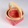 Set of wicker baskets, sequoia, d22x13/28 cm, d17x11/24 cm, 2 pcs., Pink