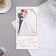 Money envelope "Happy wedding!" handmade, newlyweds 16x8 cm
