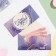 Money envelope "Happy Birthday!" lace on lilac, 16.5 x 8 cm
