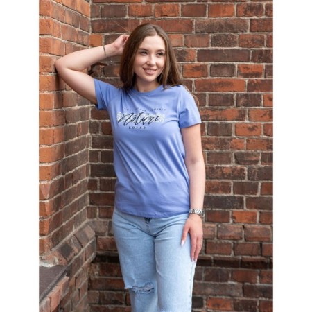 Female T -shirt, size 54, lilac color-1