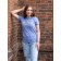 Female T -shirt, size 54, lilac color
