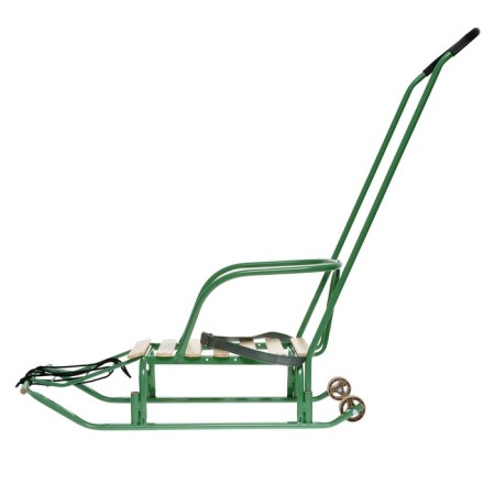 Sled "Timka 5 comfort", olive color-1