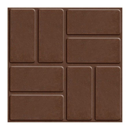 PPC tile is paving, 25 × 25 × 2 cm, brown, "universal"