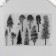 Stamp for creativity Silicon "Trees" 11x16cm
