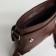 Male bag, brown color