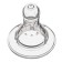 Silicone nipple on a bottle, +6 months, fast stream (x), packing 20pcs