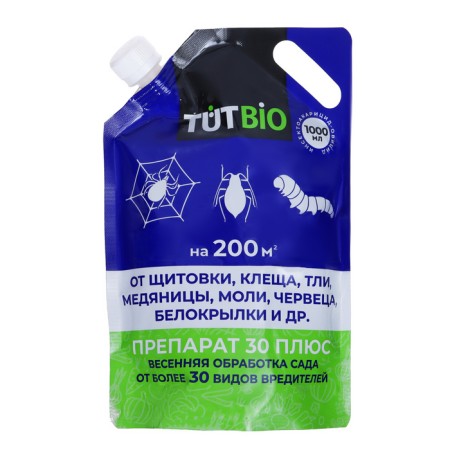 Remedy for the Colorado beetle and pests, the drug 30 plus, 1 liter