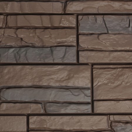 Stein panel (dark nut) Döcke-R, 1098x400 mm, 0.44m2-1