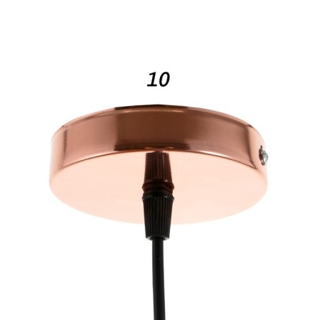 Lamp Bayerlux 69960/1 E27 40W Pink gold 17x17x22-122 cm-3