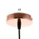 Lamp Bayerlux 69960/1 E27 40W Pink gold 17x17x22-122 cm
