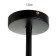 Svetogor chandelier "Form" 6x60W E27 Black 81x81x39cm