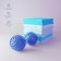 Balls for washing linen shade, d = 6 cm, 2 pcs, blue color