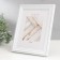 Photo frame Plastic "Mira" 15x21 cm, (plastic screen), white