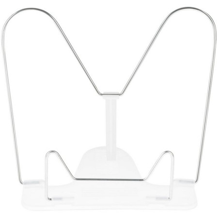 Book stand plastic, Cristal, transparent-1