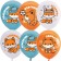 Shar Latex 12 "" Boys ", set 25 pcs., Mix