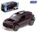 Metal car "Kaen", inertia, 1:32, doors, light and sound effects, brown color open
