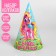 Festive paper cap "Happy Birthday", pony