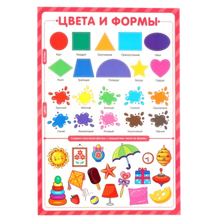 Training posters. Knowledge for preschoolers-2