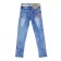 Jeans for girls, height 128 cm
