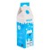 A bottle for feeding Gift "Dairy cocktail", classic throat, 250 ml., 0 months, with a nipple, with handles