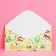 Money envelope "Happy Birthday", Confetti, 16.5 × 8 cm