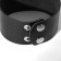 Bracelet Unisex "Hardcore" skull, black color in black silver