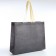 Bag beach without fasteners, gray color