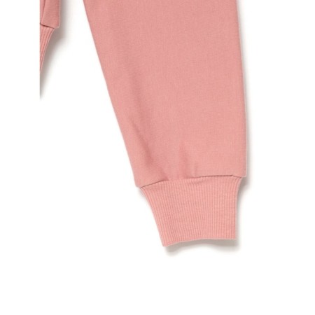 Female sweatshirt CONTE ELEGANT, XXS size, Dusty Rose-Black color-5