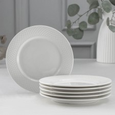 A set of plates of dessert porcelain Wilmax 