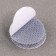 Velcro on a glue basis "Circle", set 55 pcs., Size 1 pc: 1.5 × 1.5 cm, color gray color