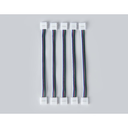 The bilateral flexible connector for LED tape 5050 12/24V (5 contact) 150 mm GS7801, 5 pcs-2