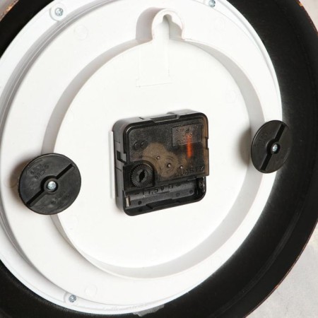 Wall clock, series: kitchen, "to breakfast", smooth move, 25 x 29 cm, 3 aa-2