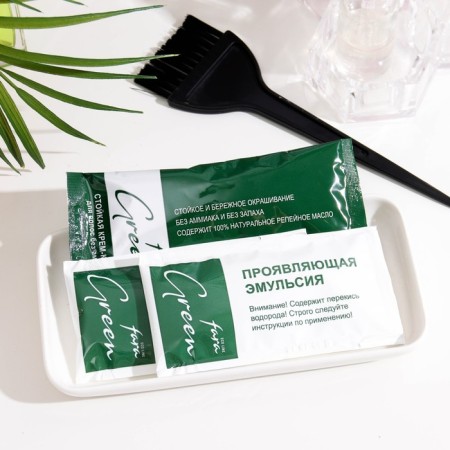 Hair dye fara eco line green 7.0 natural blond, 125 g-1