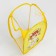 Basket for storage of toe "Let's play", 57 x 34 x 34 cm, yellow