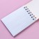 Notepad A7 32 l, on the crest, Minnie and Unicorn, Minnie Mouse