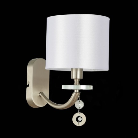 Sconces st. SL1757.101.01. Katena. 1x40 W, E14, 16x27 cm, Nickel color-3