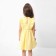 Baby dress with wings KAFTAN, size 34 (122-128 cm), yellow color