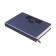 Dated diary of 2025, A6+, 176 sheets "Lyon", solid cover, pancake embossing, with liesa, block 80 g/m2, gray