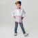 Russian folk costume for a boy, shirt + cartoon, river 30, height 110-116 cm