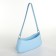 Bag Women's Baget with a zipper, blue color