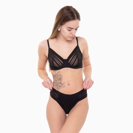 Cowards female brazilians, black color, size 50-1