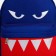 Buscoper Textile Backpack with a “shark” pocket, a reflector. Elements, 27x23 x 10 cm