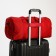 Board Road on Lightning, external pocket, suitcase holder, long belt, red color