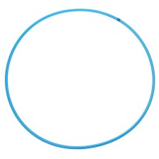 Hoop, diameter 90 cm, blue color