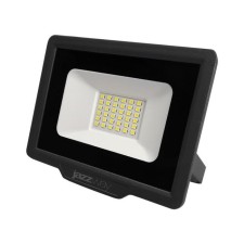 Jazzway LED spotlight, PFL-C3 30W, 6500K, IP65, hardened transparent glass