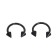 Circular in an eyebrow (piercing), spike, d = 10 mm, pair, black color (indivisible packing 12 pairs, price per pair)