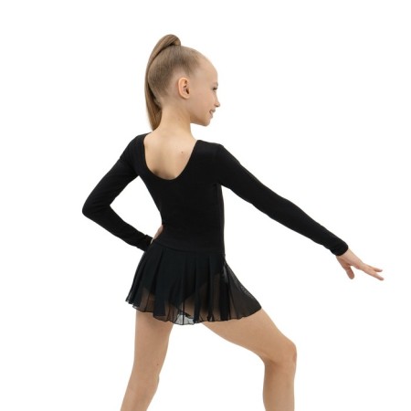 A swimsuit for gymnastics and dancing Grace Dance, p. 32, black color-2