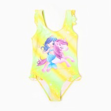 Skipatnik Assigned for girls, yellow color, height 98-104 cm