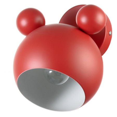 Bra "Barney" E27 40W Red 20x20x20cm