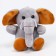 Soft toy, electronic game "Elephant"